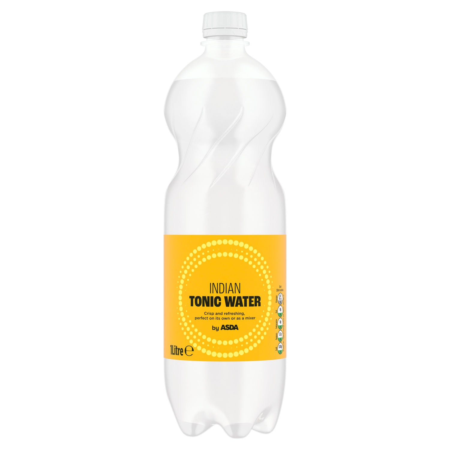 ASDA Indian tonic water 1 litre - British product
