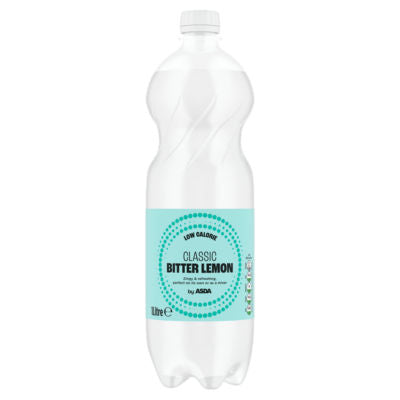ASDA ASDA Classic Bitter Lemon Low Calorie Soft Drink 1 Litre- Buy online at McGrocer