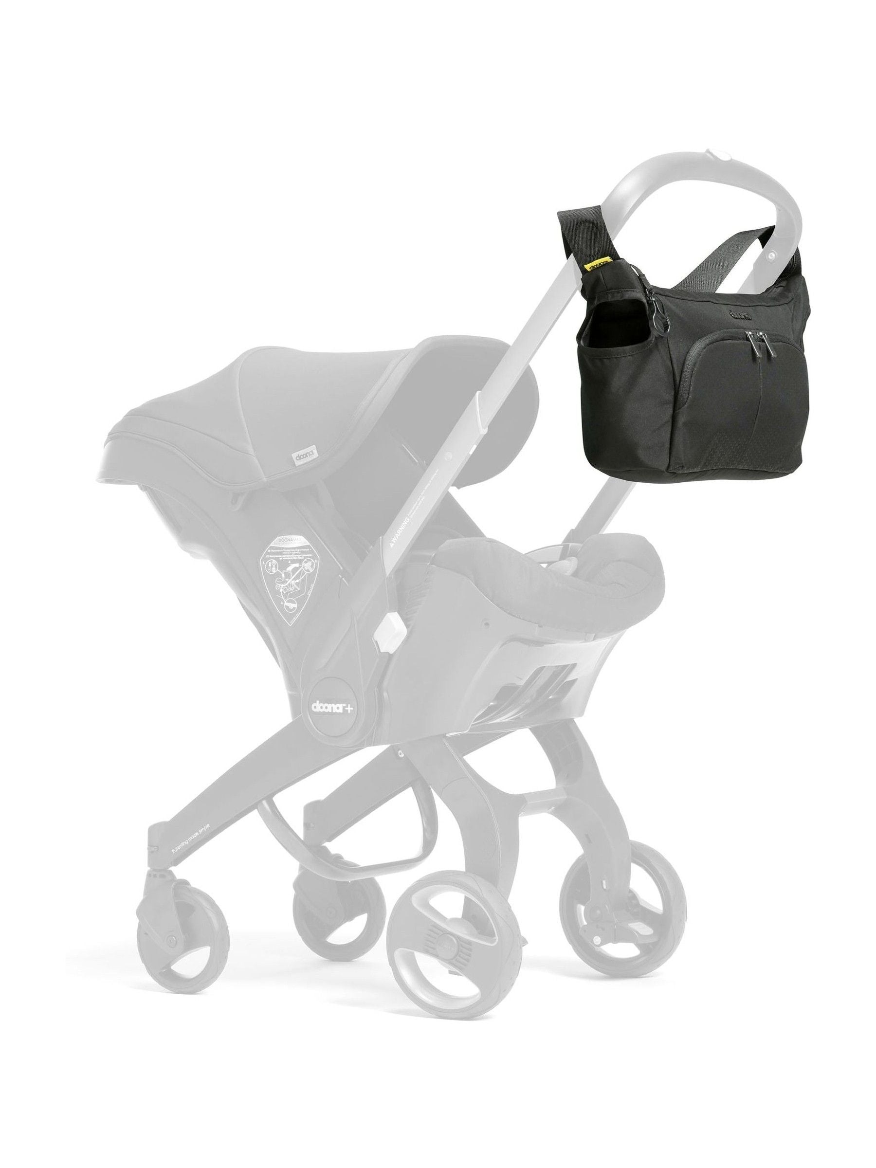 Doona Black Essential Bag storage for car seats, UK version