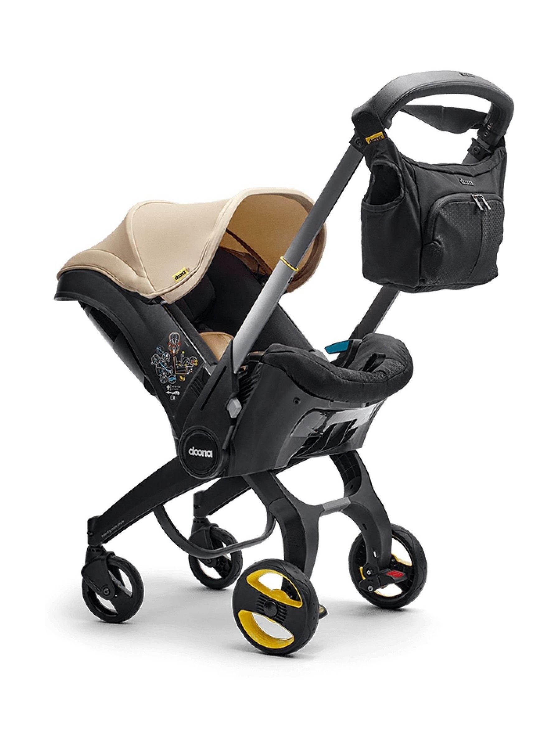 Doona Black Essential Bag storage for car seats, UK version