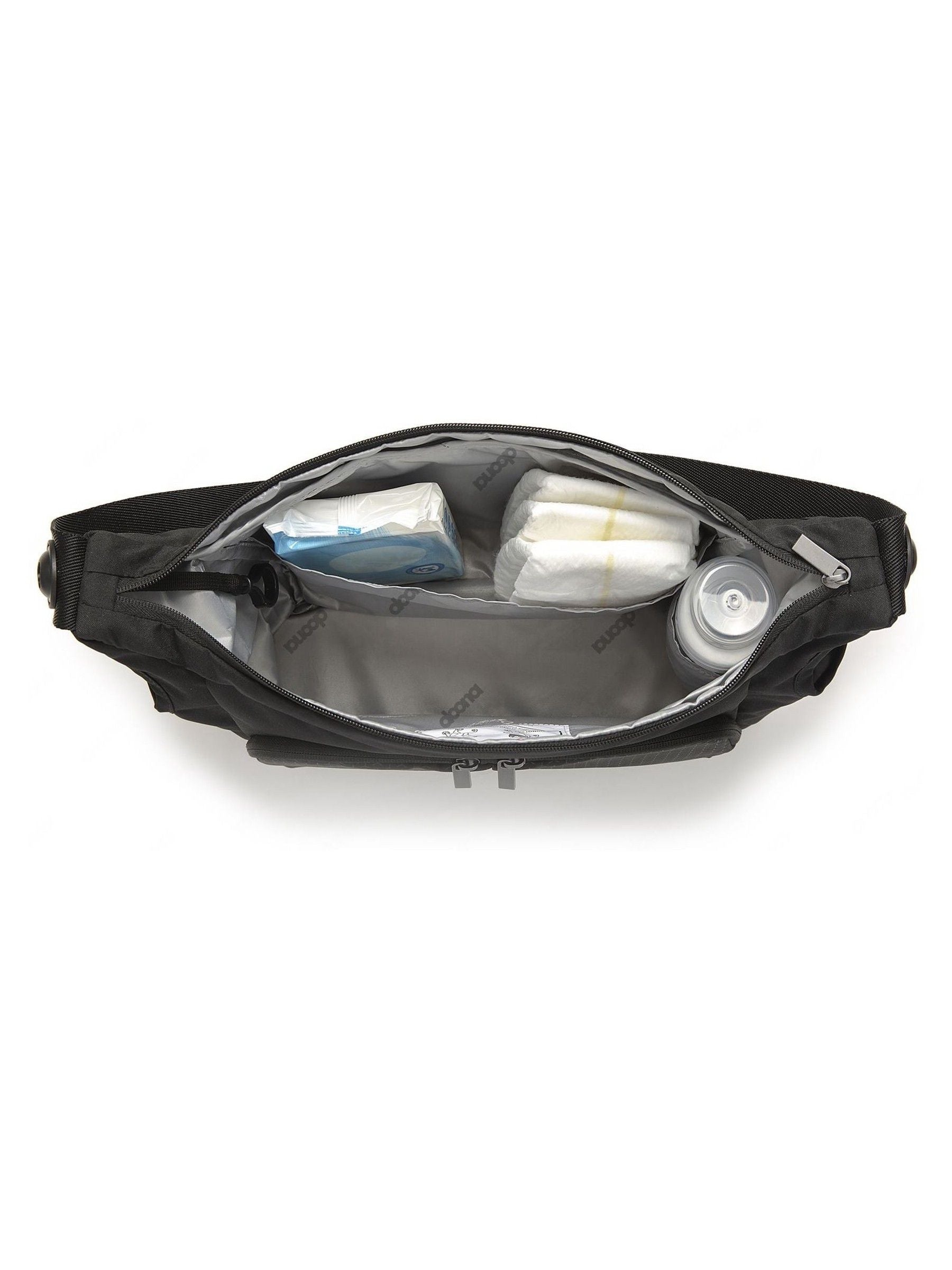 Doona Black Essential Bag storage for car seats, UK version