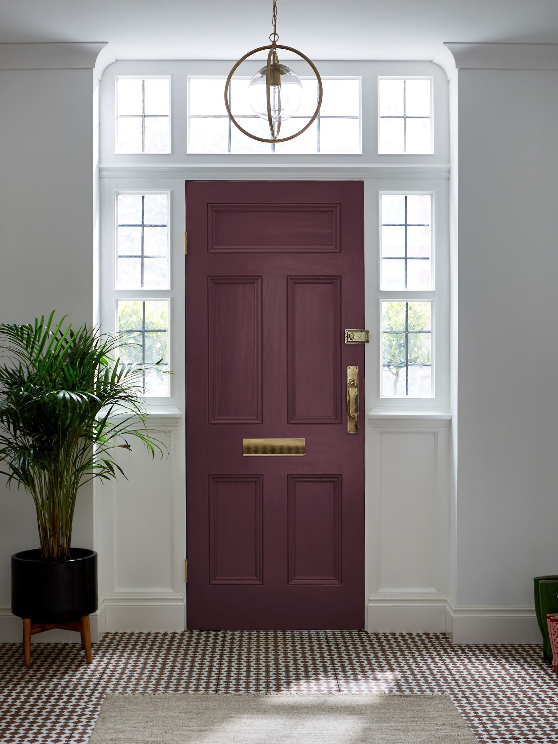 Graham & Brown Epoch Purple matt emulsion paint (British brand)
