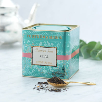 fortnum Fortnum's Chai Loose Leaf Tea Caddy 250g- Buy online at McGrocer