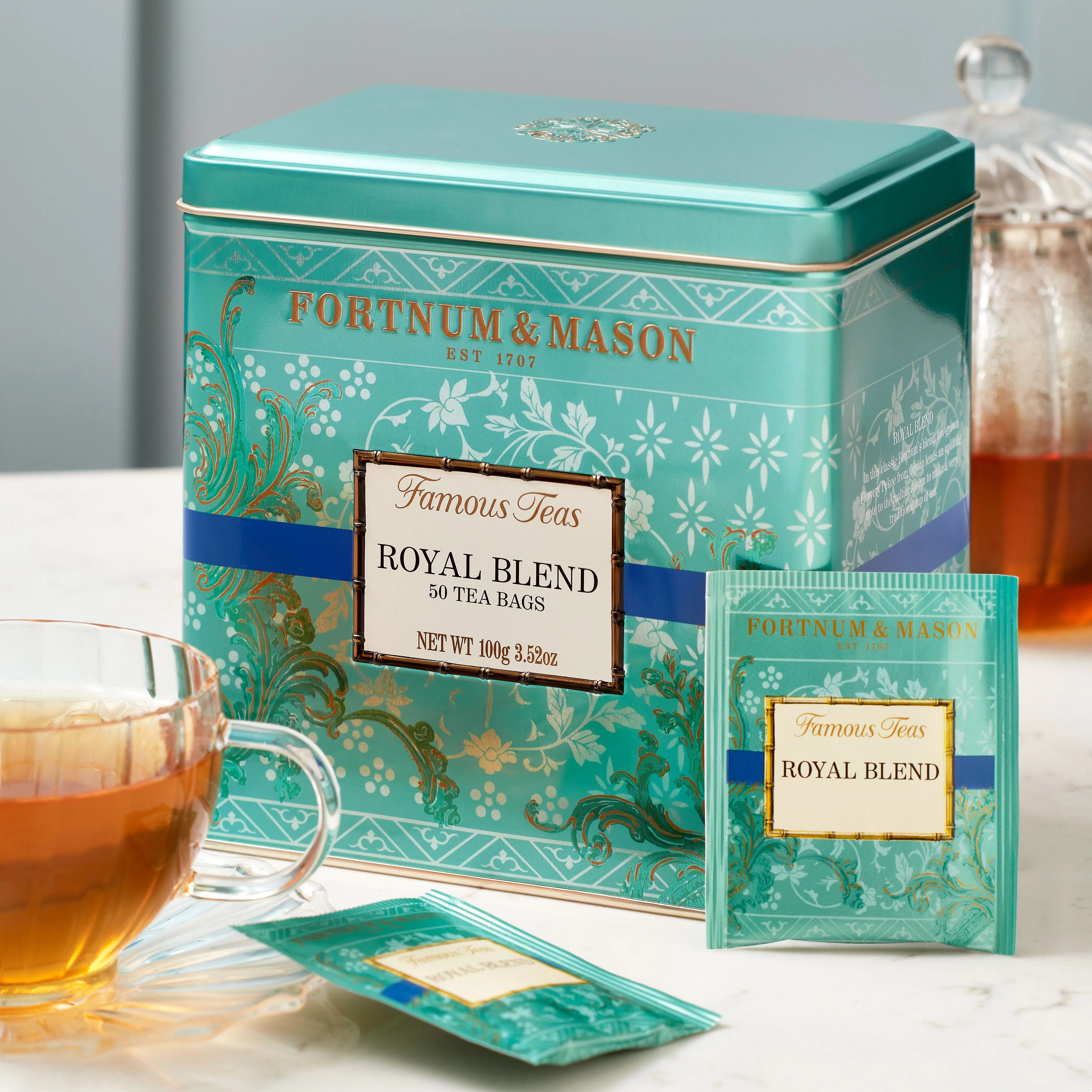 Fortnum's Royal Blend tea 100g tin - British product