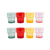 Navigate strawberries and cream acrylic tumblers 8 pack - British product