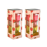 Navigate strawberries and cream acrylic tumblers 8 pack - British product
