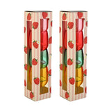Navigate Strawberries & Cream acrylic wine stems 8 pack (British brand)
