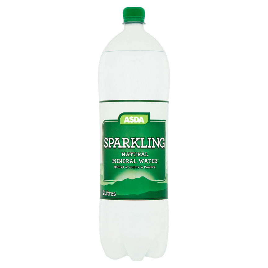 ASDA Sparkling Natural Mineral Water Bottle GOODS ASDA   