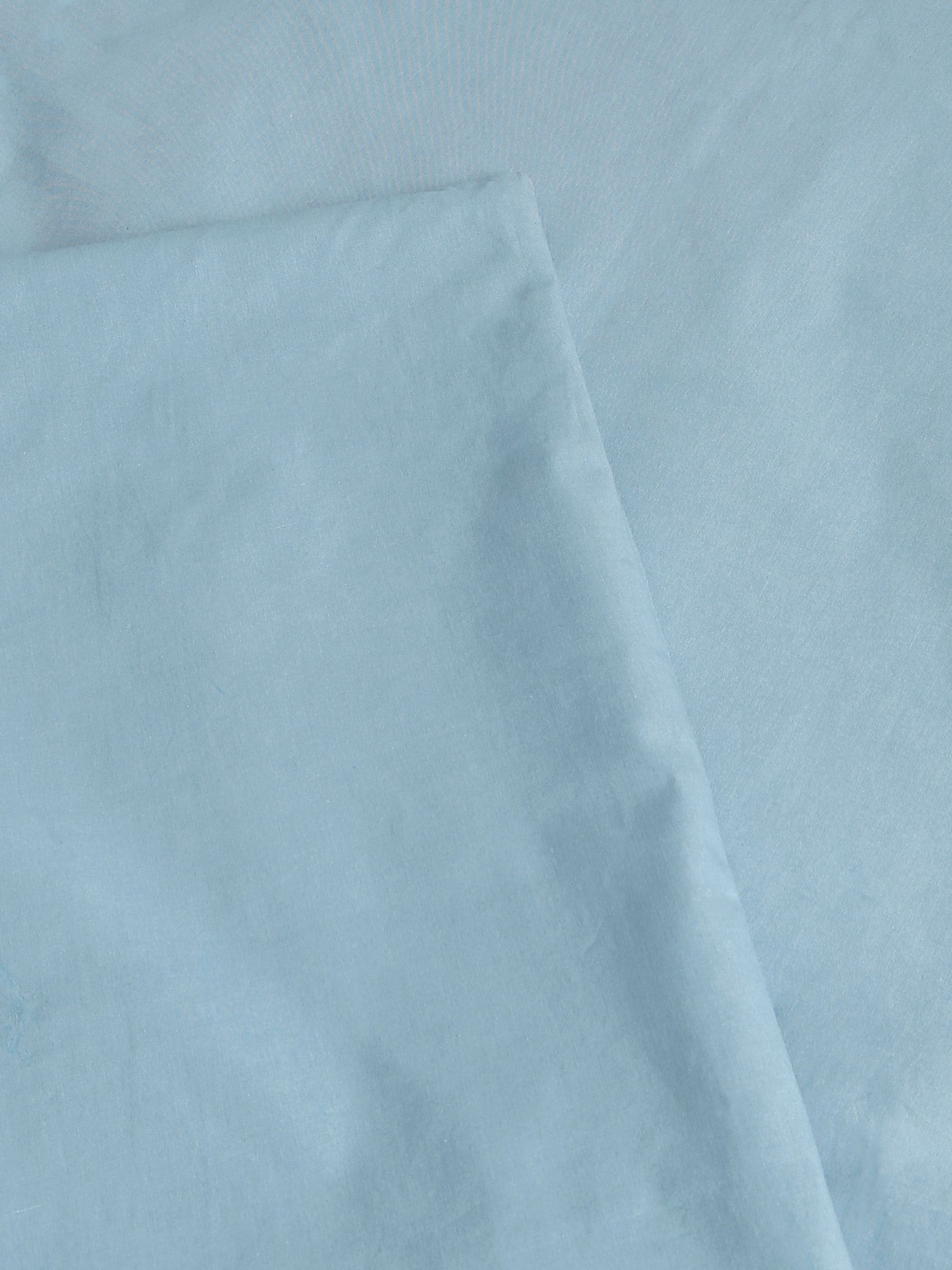 Blue slate duvet cover and pillowcase set - British product