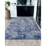 Nova Antique Navy Rug, in 2 Sizes GOODS Costco UK