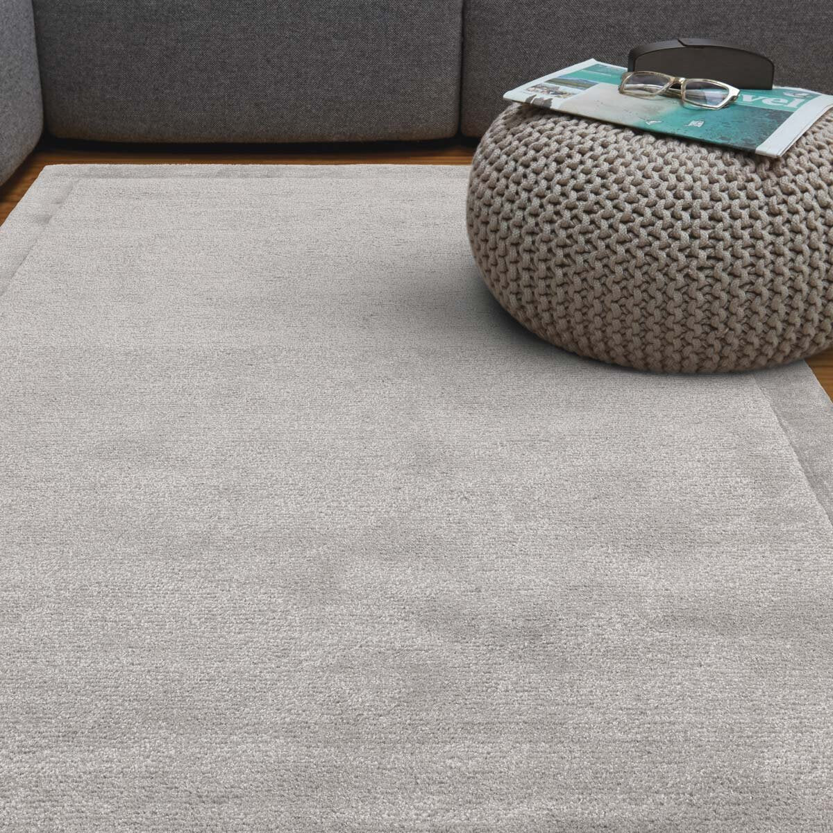 Rise Silver Rug, in 2 Sizes GOODS Costco UK