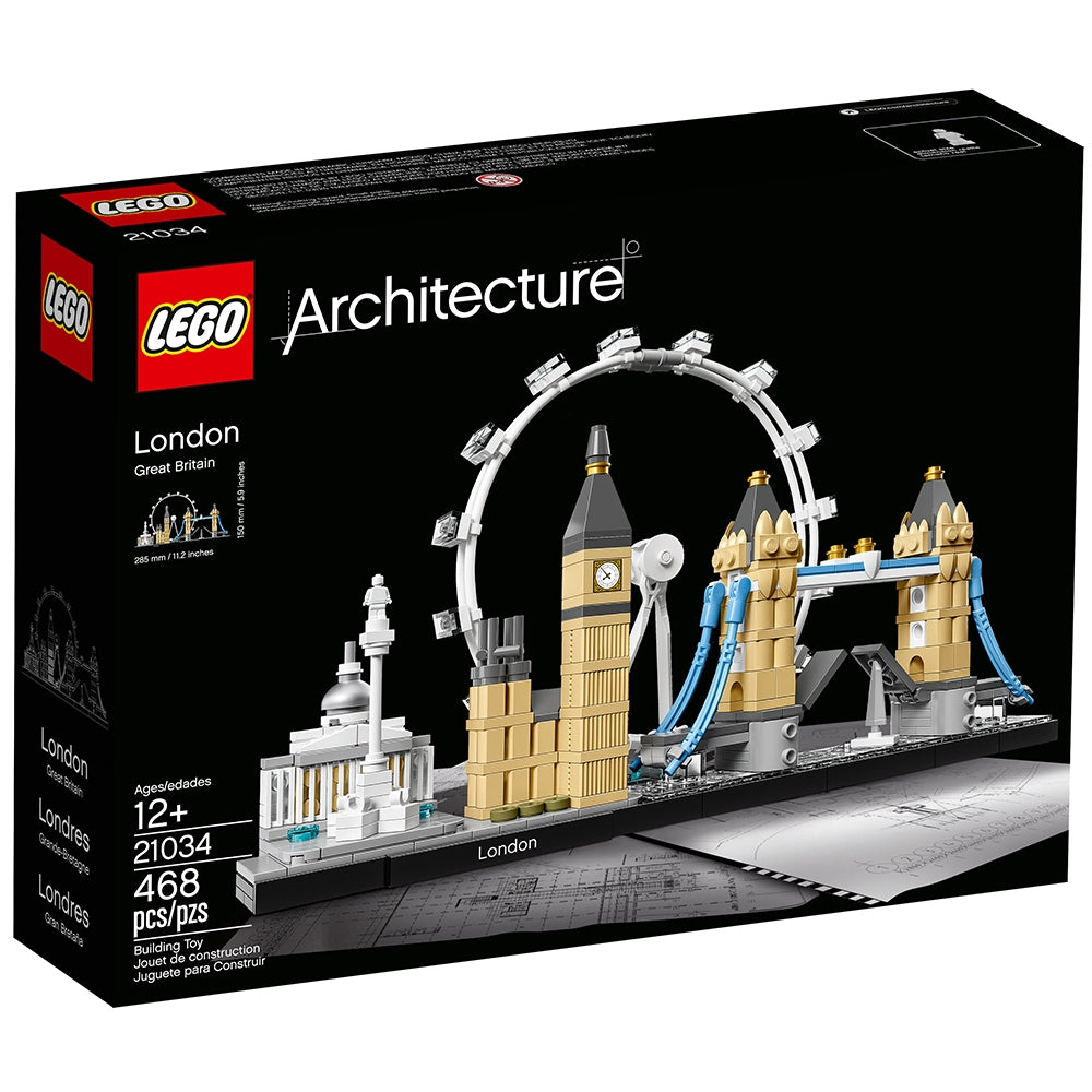 LEGO London Architecture building set 468 pieces, UK version