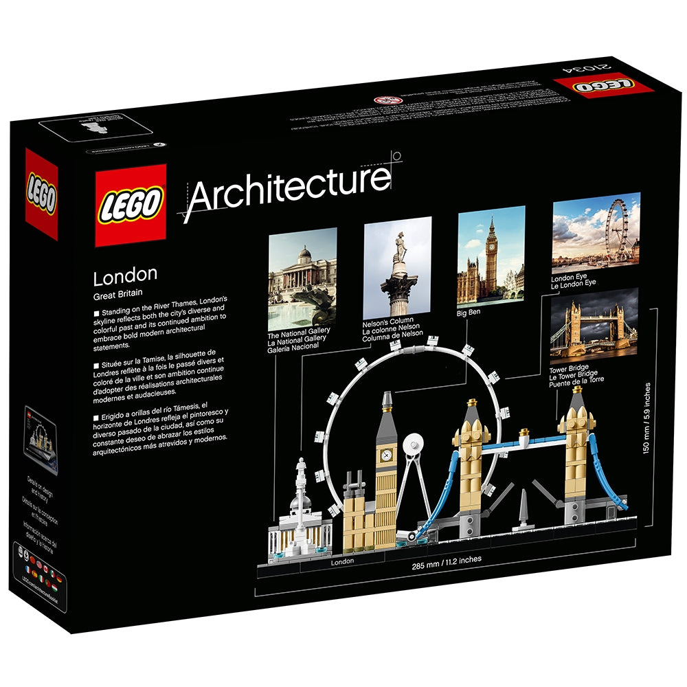 LEGO London Architecture building set 468 pieces, UK version