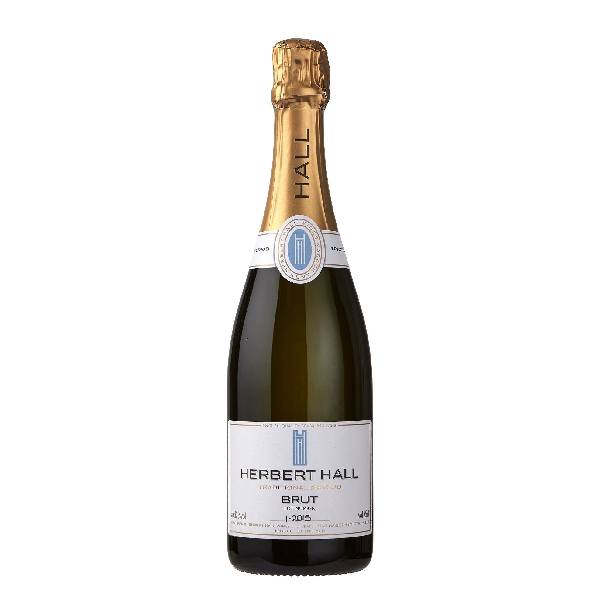 Herbert Hall Brut sparkling wine 75cl (British brand)