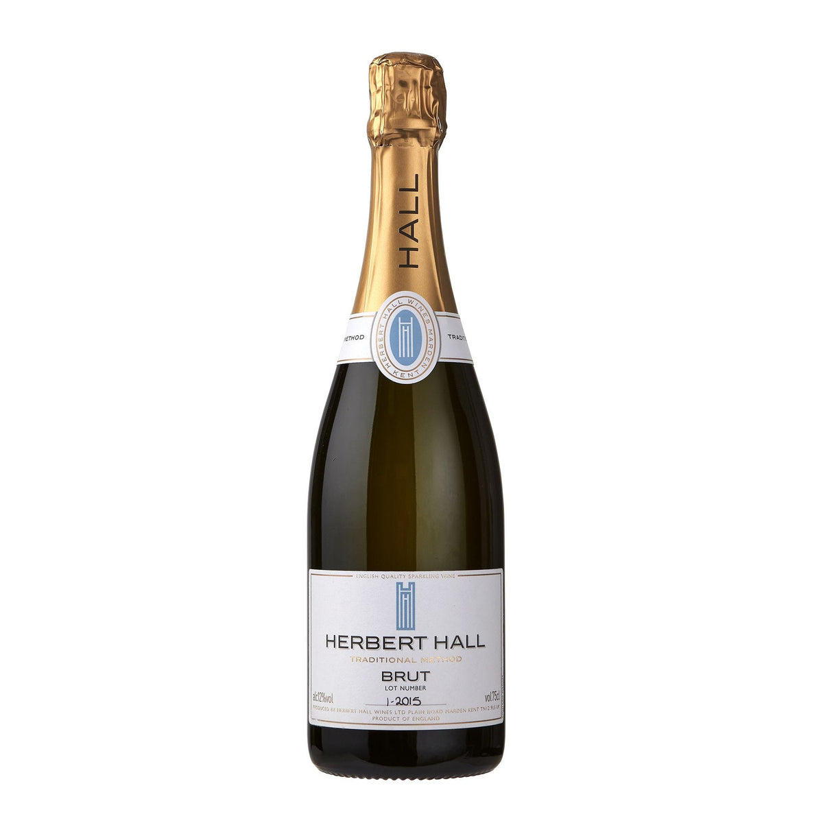 Herbert Hall Brut sparkling wine 75cl (British brand)