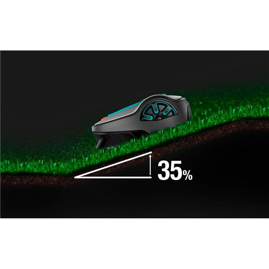 Gardena Sileno Life Smart Robotic Lawn Mower + Charging Station (1,000m² Cutting Area)