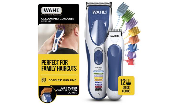 Wahl Colour Pro cordless hair and beard clipper - British product