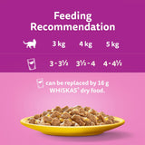 Whiskas Poultry Feast in Jelly Pouches 7+, 40 x 85g GOODS Costco UK