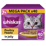 Whiskas Poultry Feast in Jelly Pouches 7+, 40 x 85g GOODS Costco UK