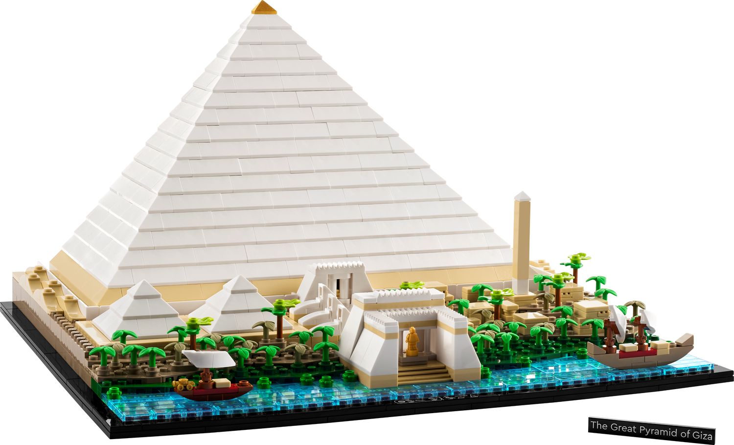 LEGO Great Pyramid of Giza model 1476 pieces, UK version