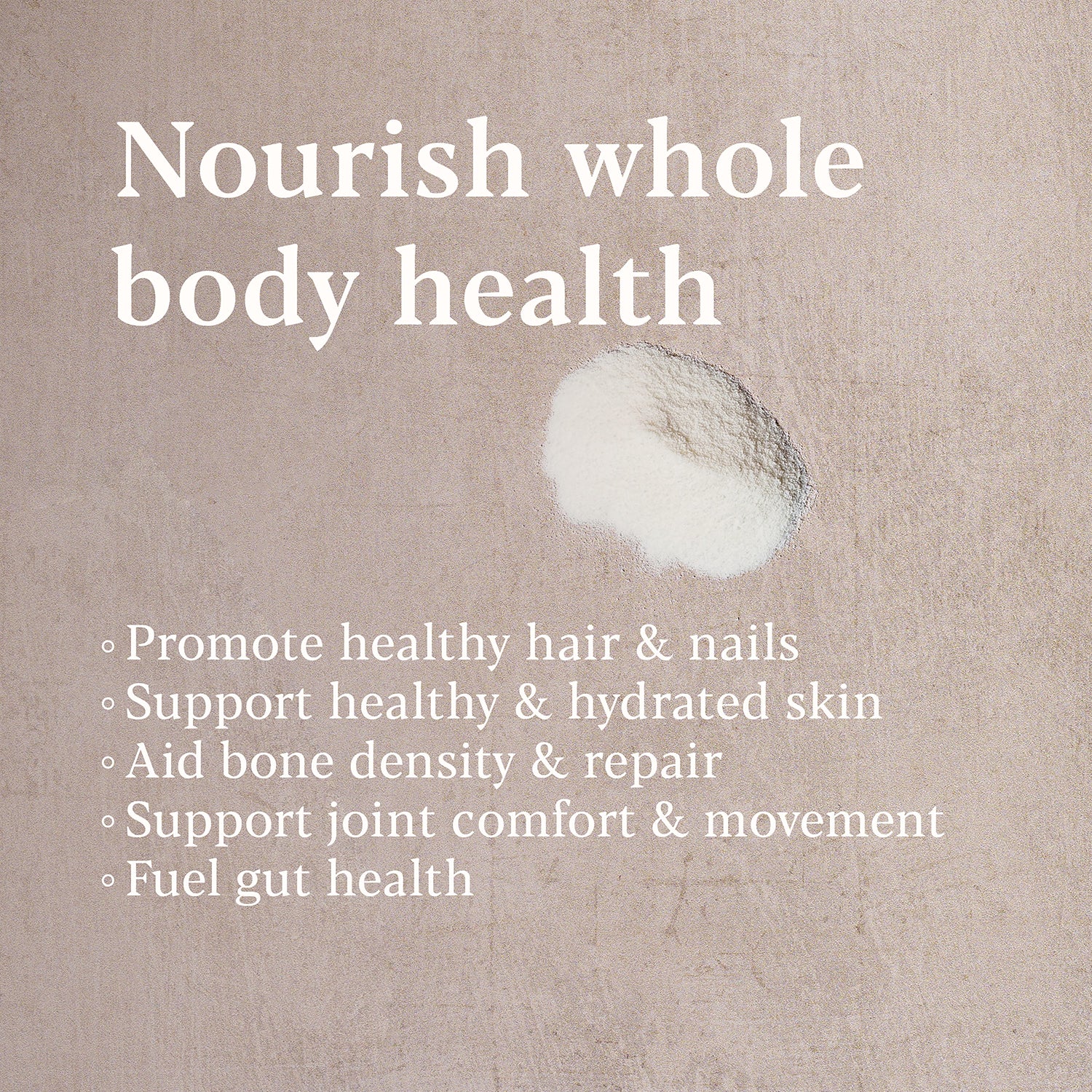 Higher Nature marine collagen powder 185g, imported from the UK