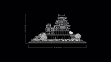 LEGO Himeji Castle Architecture model 2125 Piece, UK version