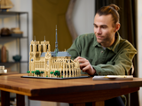LEGO Architecture Notre-Dame Paris building model 4383, imported from the UK
