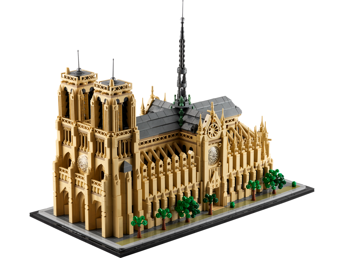 LEGO Architecture Notre-Dame Paris building model 4383, imported from the UK