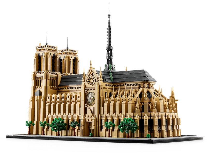 LEGO Architecture Notre-Dame Paris building model 4383, imported from the UK