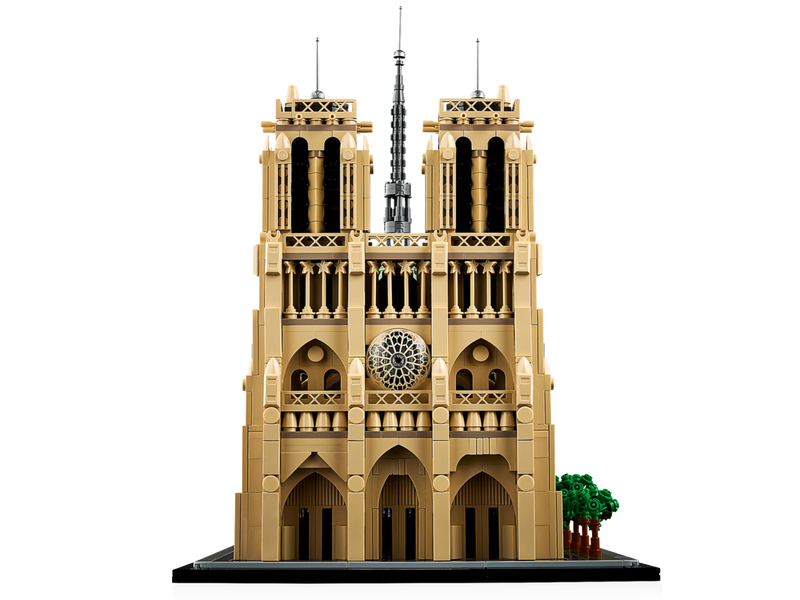 LEGO Architecture Notre-Dame Paris building model 4383, imported from the UK