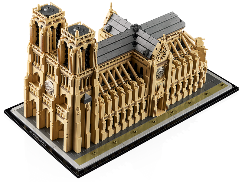 LEGO Architecture Notre-Dame Paris building model 4383, imported from the UK