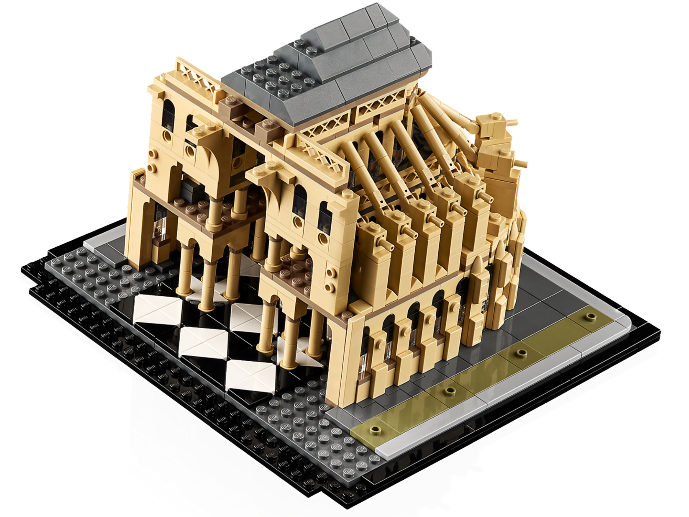 LEGO Architecture Notre-Dame Paris building model 4383, imported from the UK