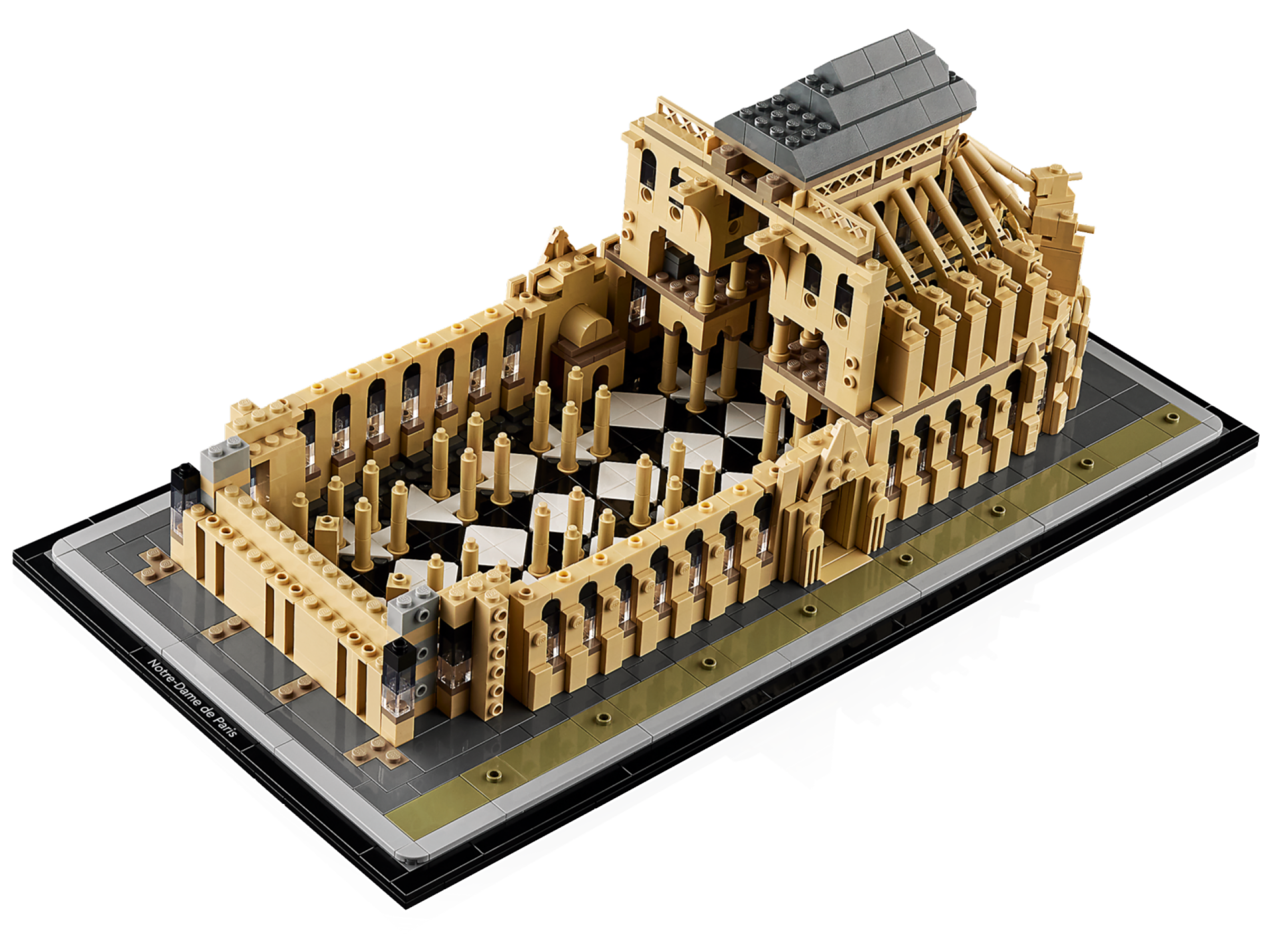 LEGO Architecture Notre-Dame Paris building model 4383, imported from the UK