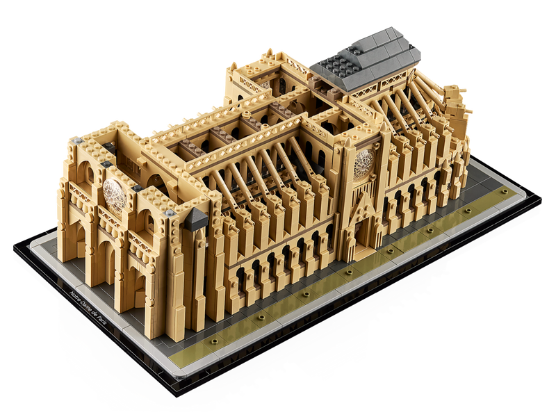 LEGO Architecture Notre-Dame Paris building model 4383, imported from the UK
