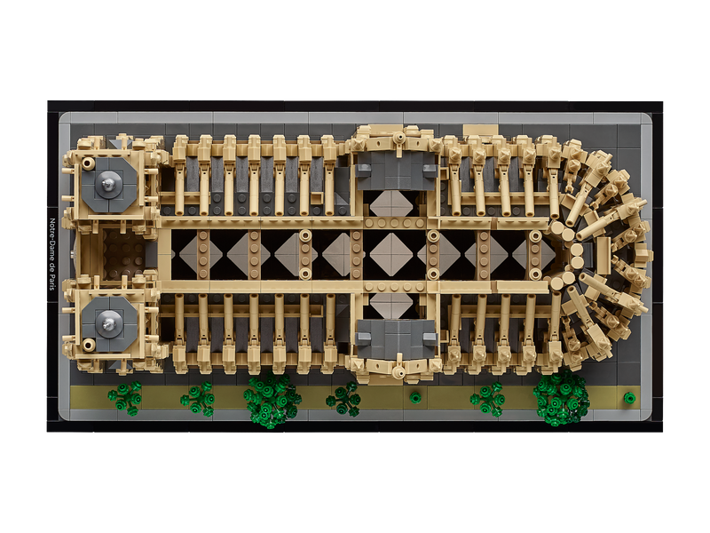 LEGO Architecture Notre-Dame Paris building model 4383, imported from the UK