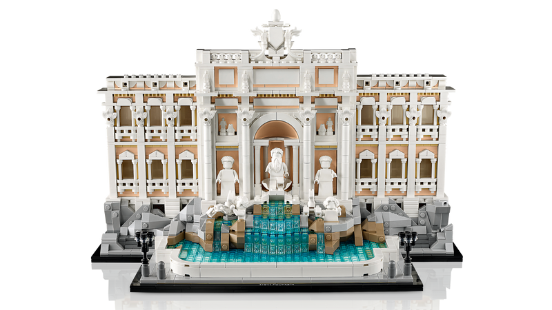 LEGO Trevi Fountain architecture model 1880 Pieces (British brand)