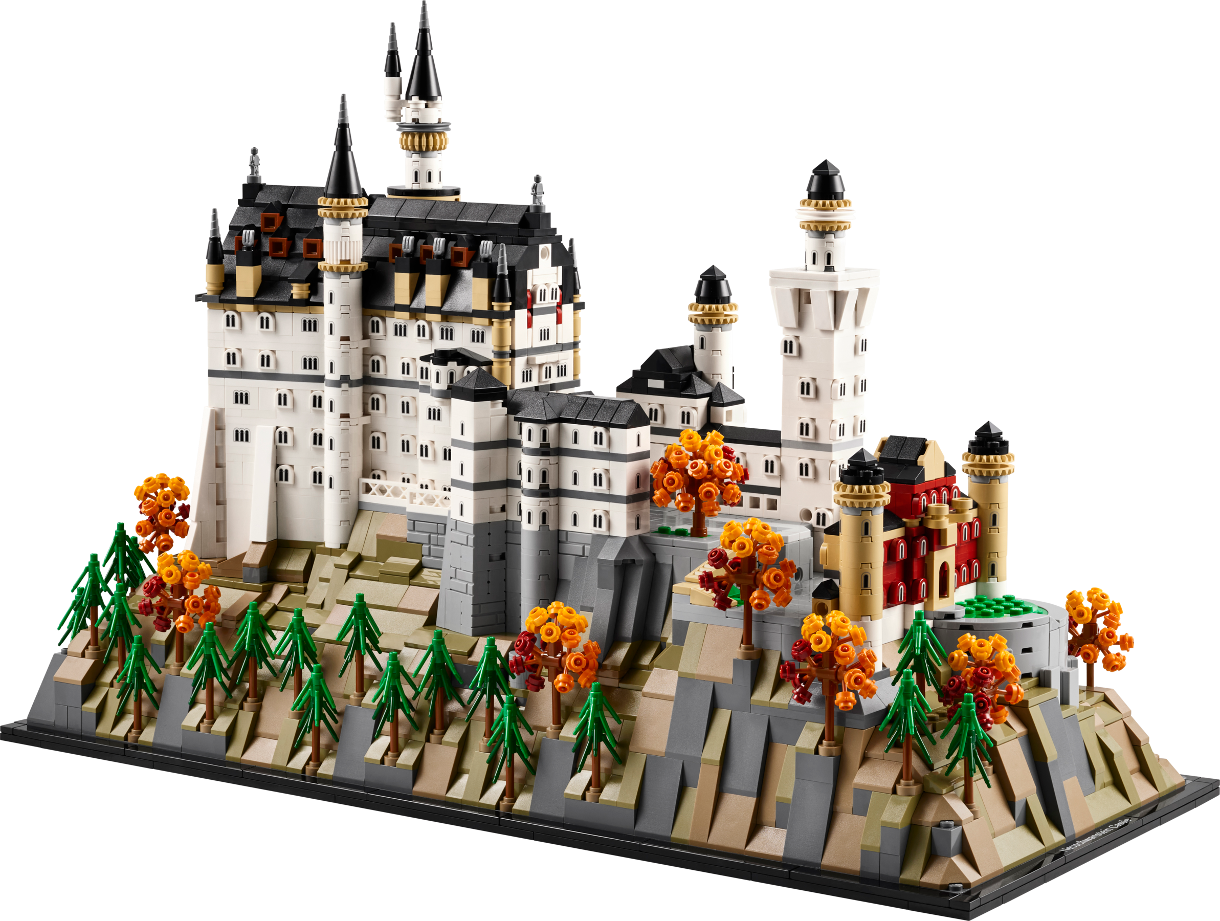 LEGO Neuschwanstein Castle Building Set 3455 Pieces, UK version