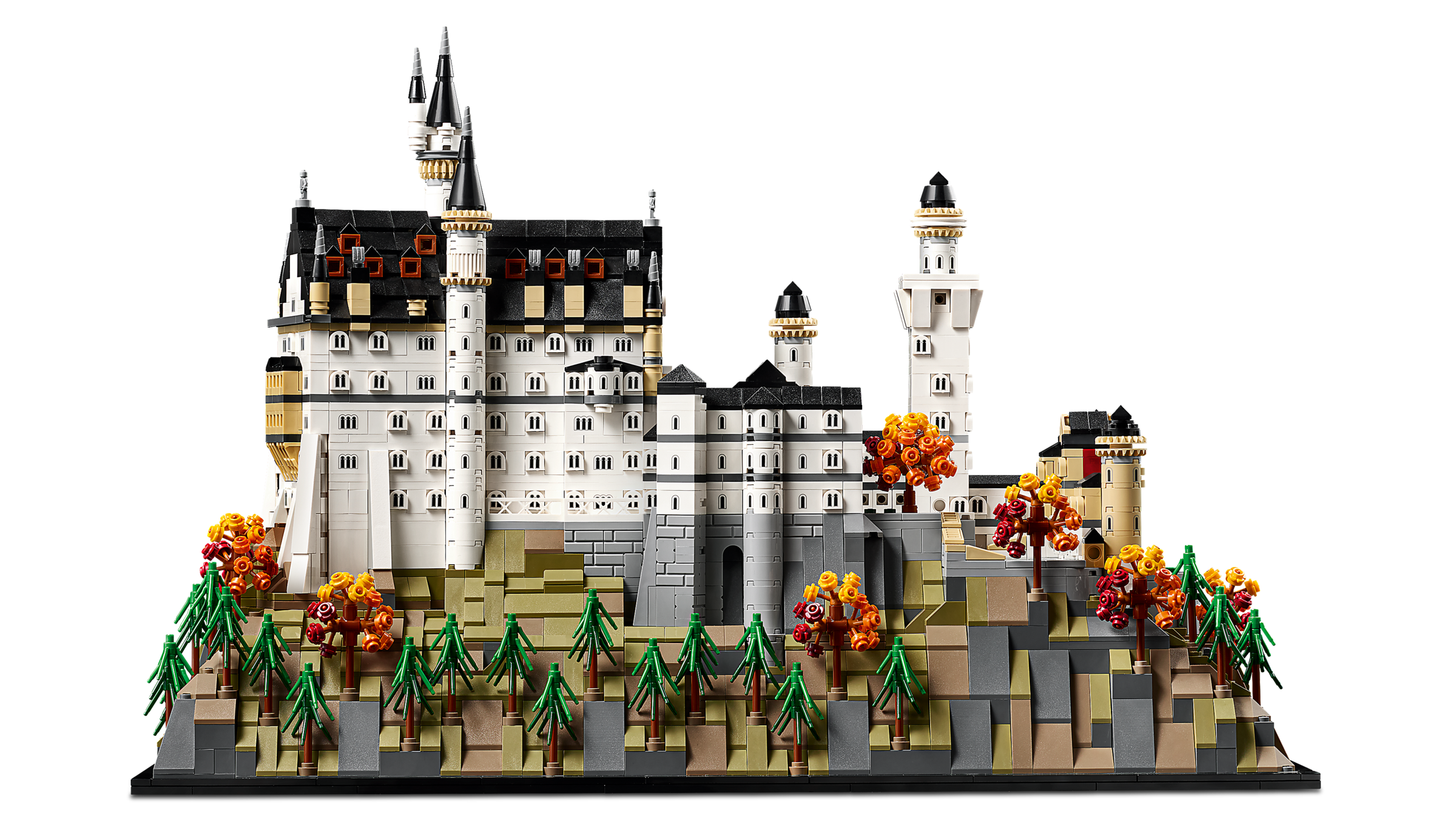LEGO Neuschwanstein Castle Building Set 3455 Pieces, UK version