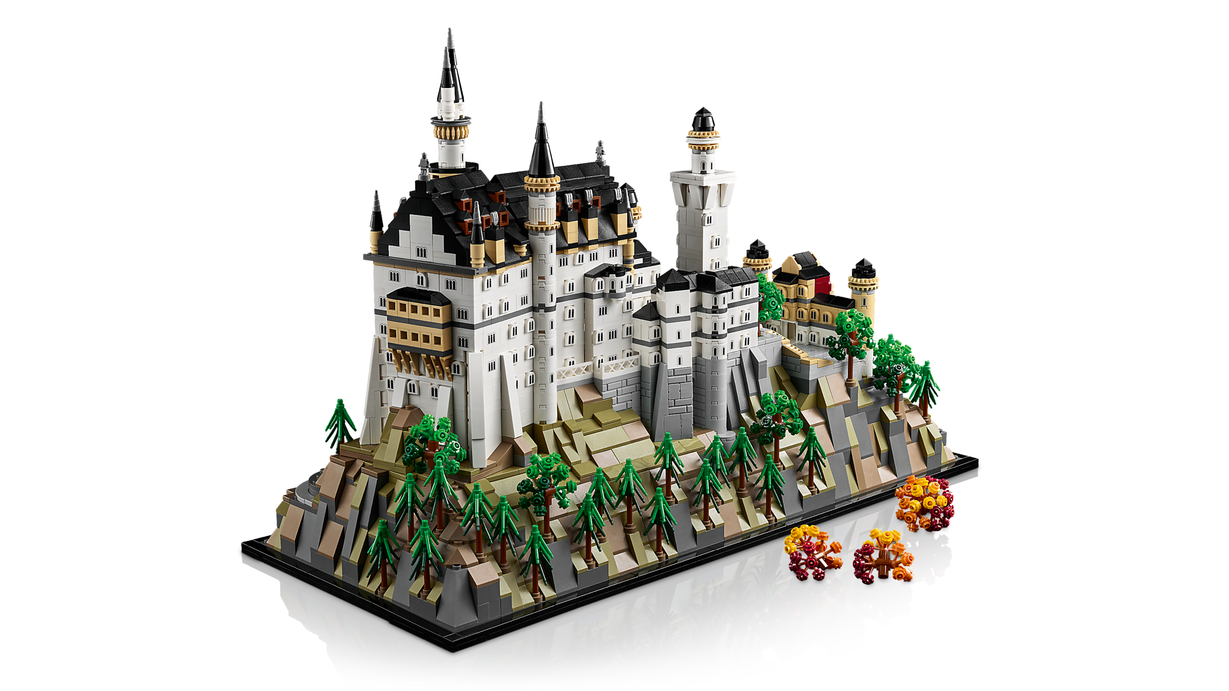LEGO Neuschwanstein Castle Building Set 3455 Pieces, UK version