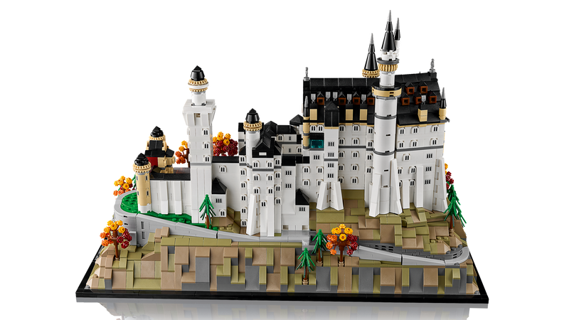 LEGO Neuschwanstein Castle Building Set 3455 Pieces, UK version