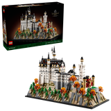 LEGO Neuschwanstein Castle Building Set 3455 Pieces, UK version