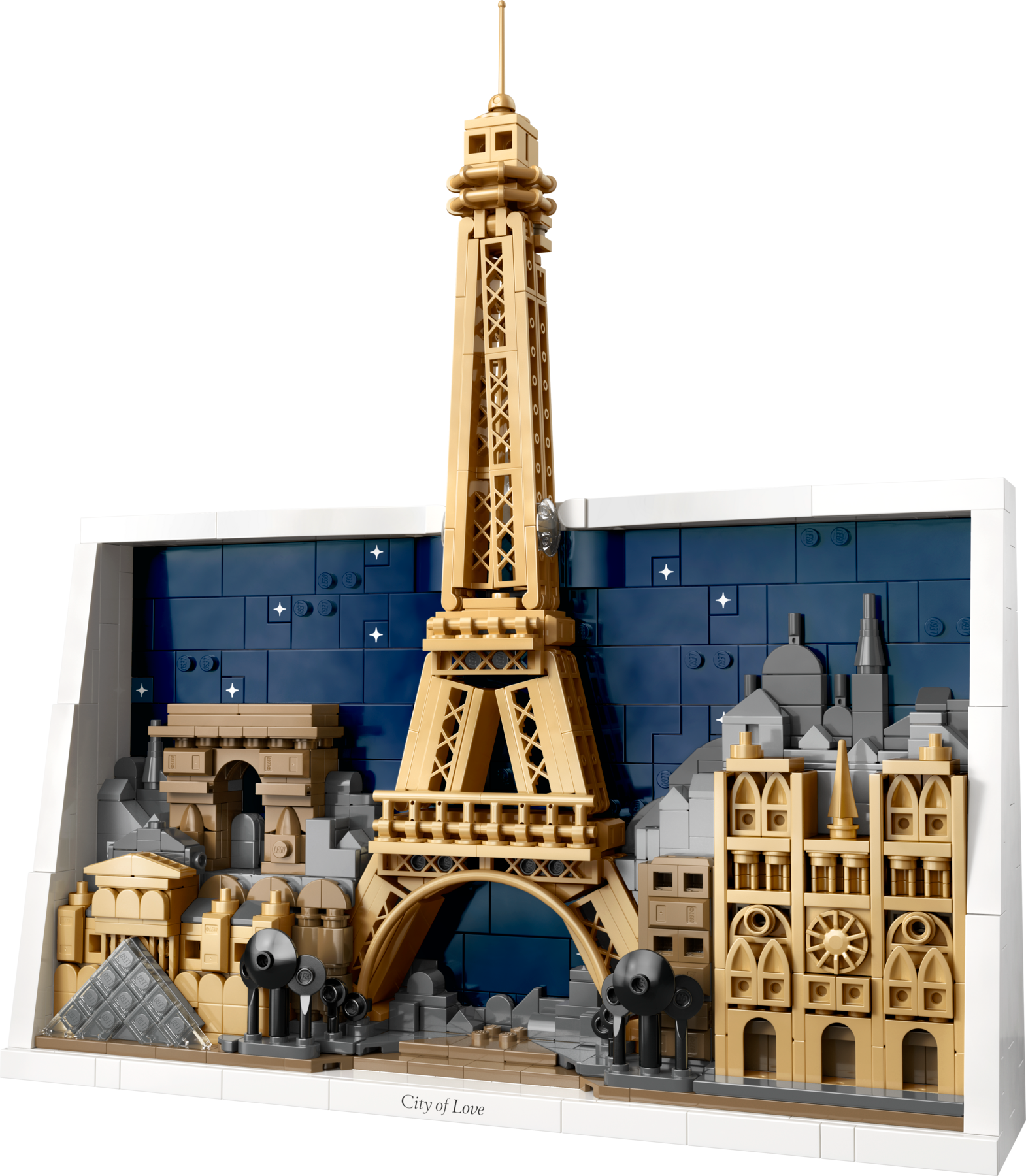 LEGO Architecture Paris City of Love set 958 pieces, UK version