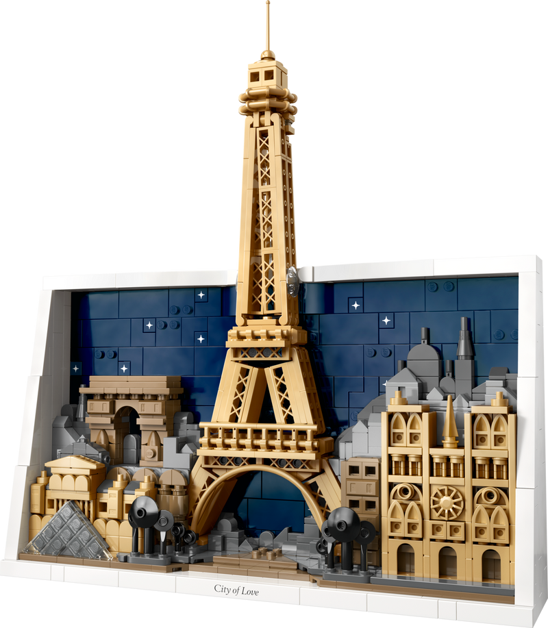 LEGO Architecture Paris City of Love set 958 pieces, UK version