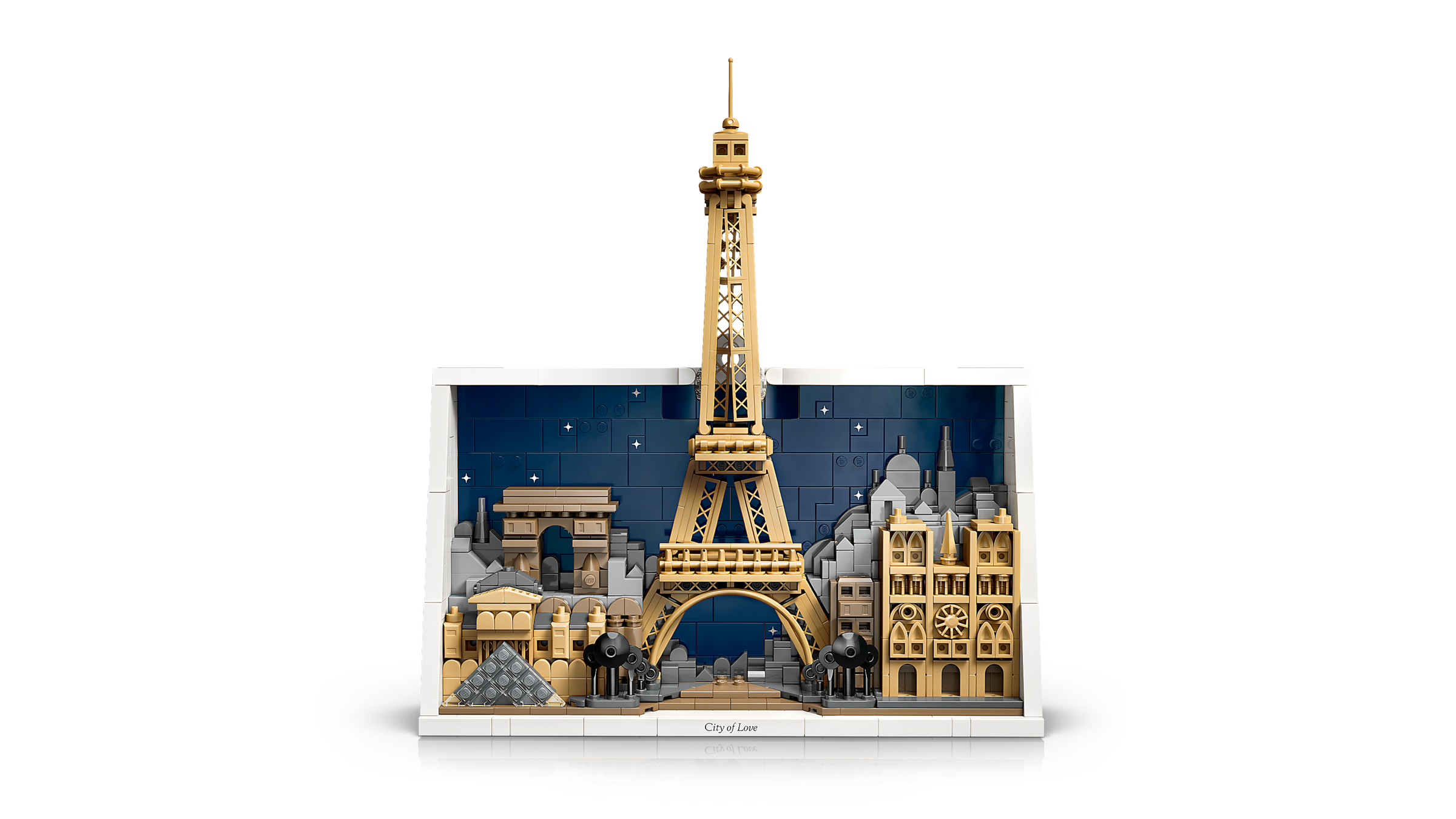 LEGO Architecture Paris City of Love set 958 pieces, UK version