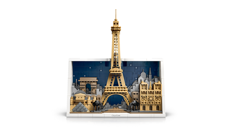 LEGO Architecture Paris City of Love set 958 pieces, UK version