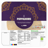 ASDA 8 Poppadoms 64g