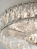 Next Clear Aria large flush ceiling light 40cm, imported from the UK