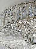 Next Clear Aria large flush ceiling light 40cm, imported from the UK