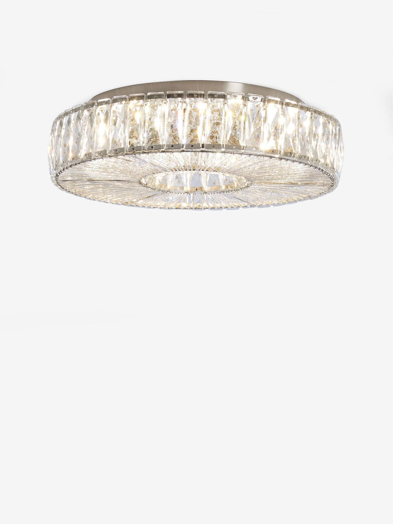 Next Clear Aria large flush ceiling light 40cm, imported from the UK