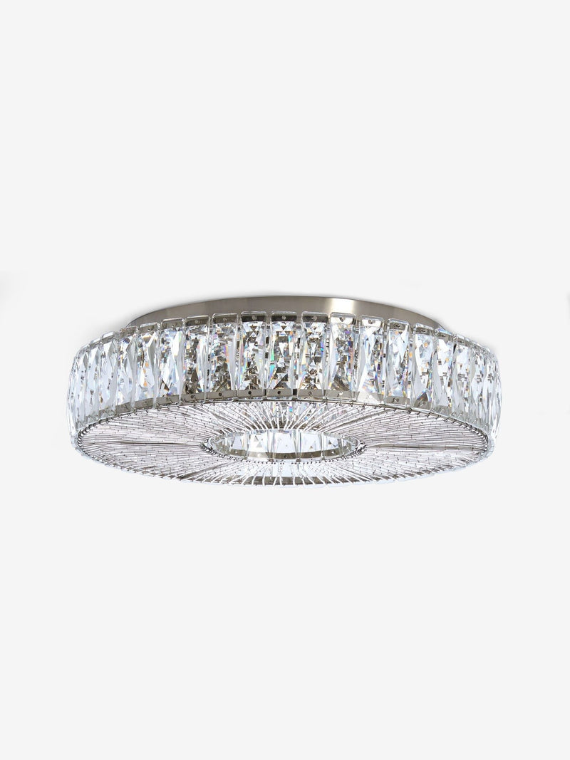 Next Clear Aria large flush ceiling light 40cm, imported from the UK